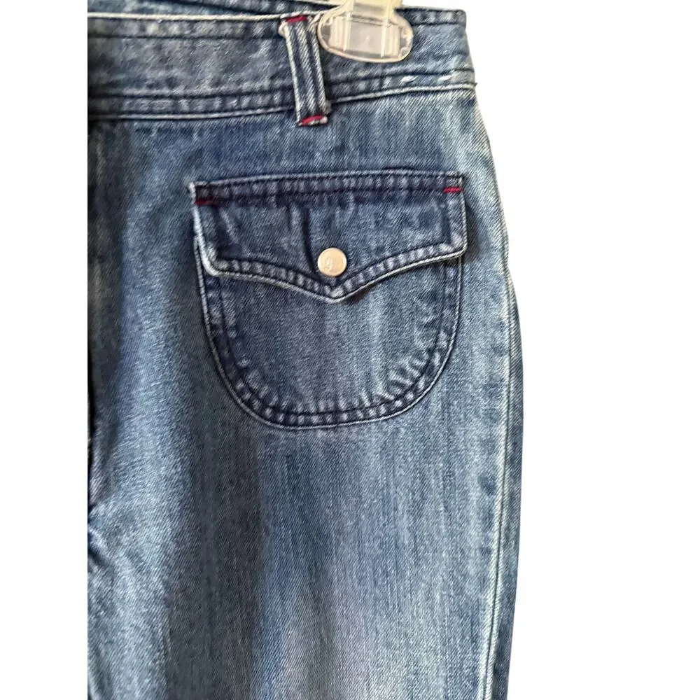 Y2k Gymboree Girls Jeans with Hearts Size 12‎